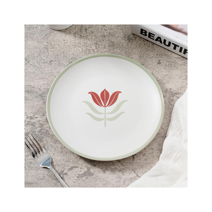 Prato Sobremesa Flor Central Plantópia-Kasa-Home Story