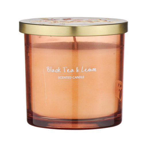 Vela Copo com Tampa Laranja Tigre Cosmos-Kasa-Home Story