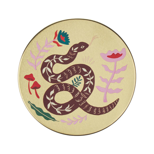 Vela Copo com Tampa Verde Serpente Cosmos-Kasa-Home Story