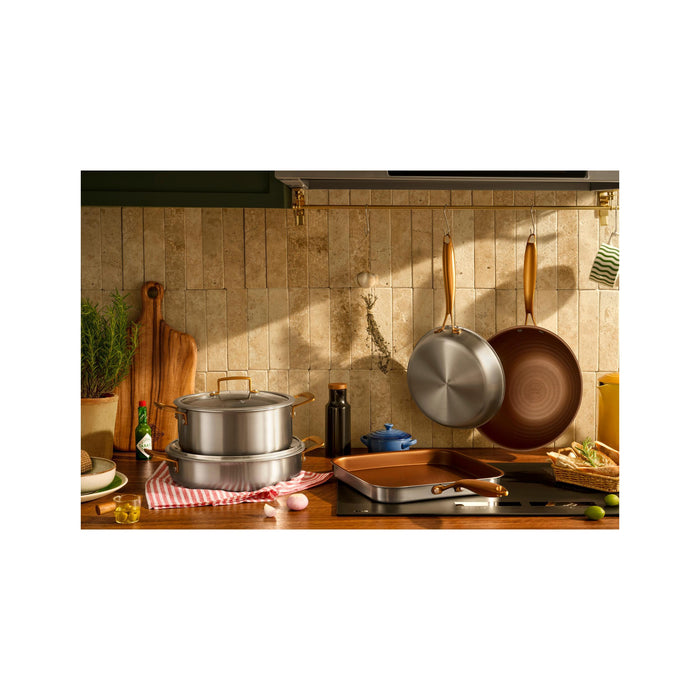 Grelhador 28x28cm Triple Layer-Kasa-Home Story