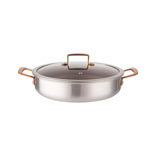 Caçarola Baixa 28cm Triple Layer-Kasa-Home Story