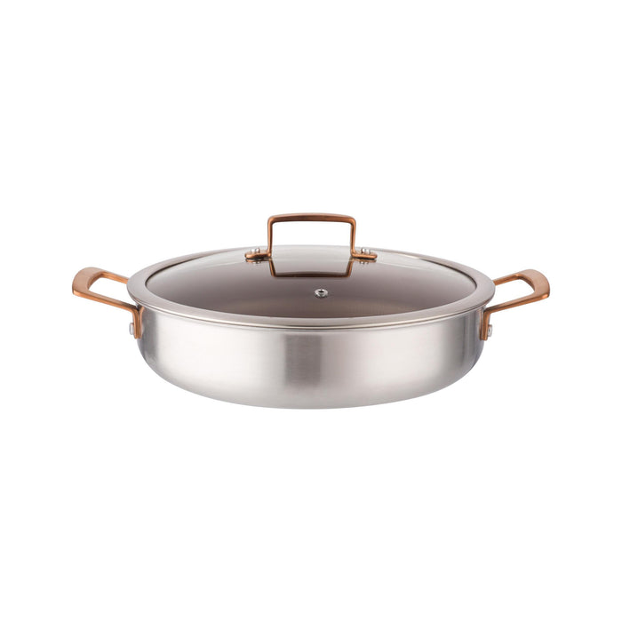 Caçarola Baixa 28cm Triple Layer-Kasa-Home Story