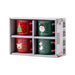 Conjunto 4 Chávenas Café Vintage Figuras Natal-Kasa-Home Story
