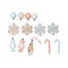 Conjunto 24 Mini Ornamentos Rosa-Kasa-Home Story