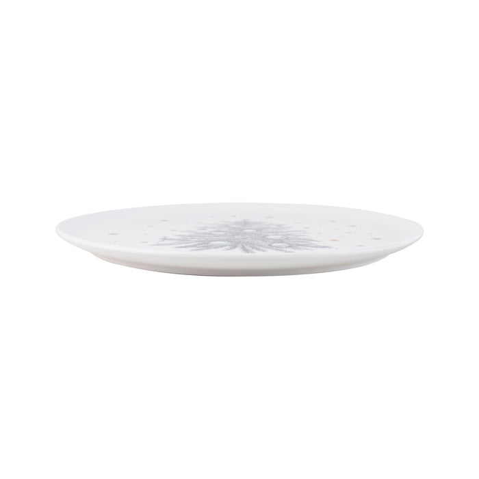 Prato Bolo Árvore Cinza e Gold-Kasa-Home Story