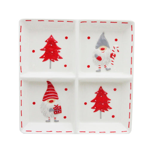 Prato Aperitivos 4 Divisórias-Kasa-Home Story