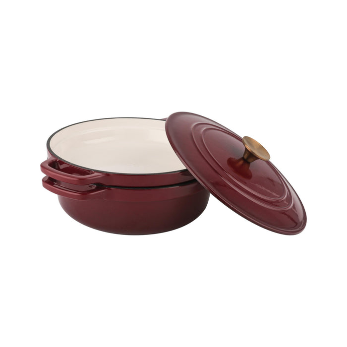 Caçarola Baixa e Frigideira Ferro Fundido-Kasa-Home Story