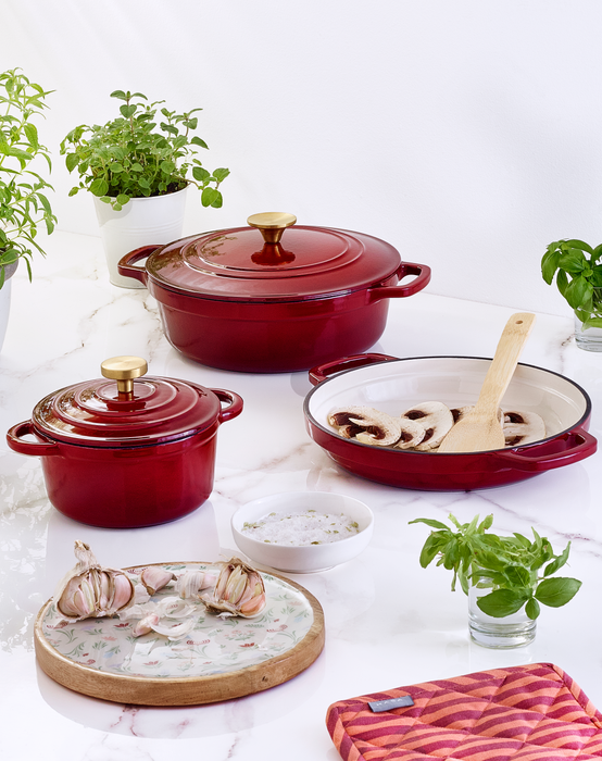 Mini Caçarola Ferro Fundido 16cm Golden-Kasa-Home Story