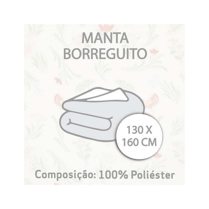 Manta Borreguito 130x160cm Plantópia-Kasa-Home Story