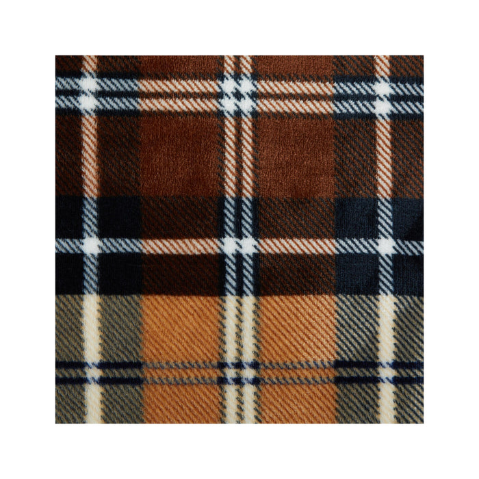 Manta Borreguito Xadrez Bege-Kasa-Home Story