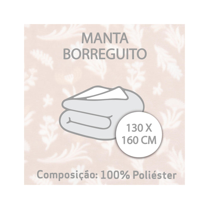Manta Borreguito 130x160cm Plantópia-Kasa-Home Story