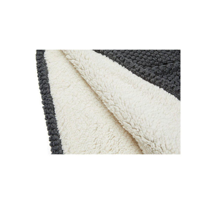 Hoodie Jacquard com Borreguito Cinza-Kasa-Home Story