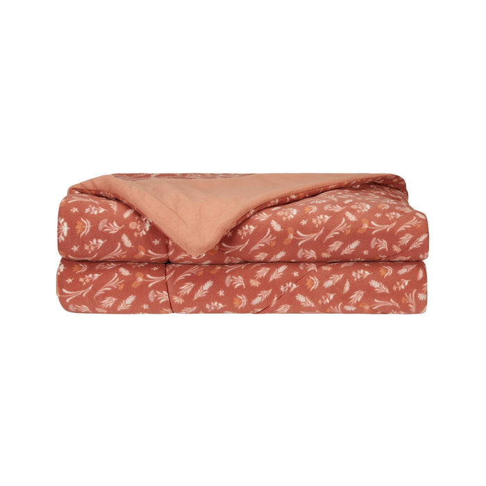 Edredão Polar Rosa Plantópia-Kasa-Home Story