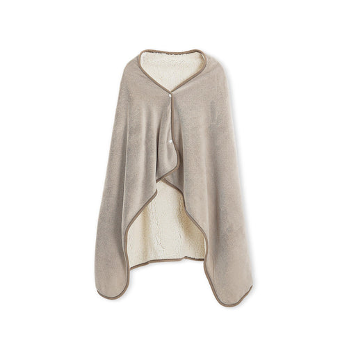 Manta Poncho Taupe-Kasa-Home Story