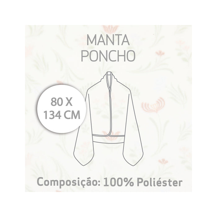 Manta Poncho Plantópia-Kasa-Home Story