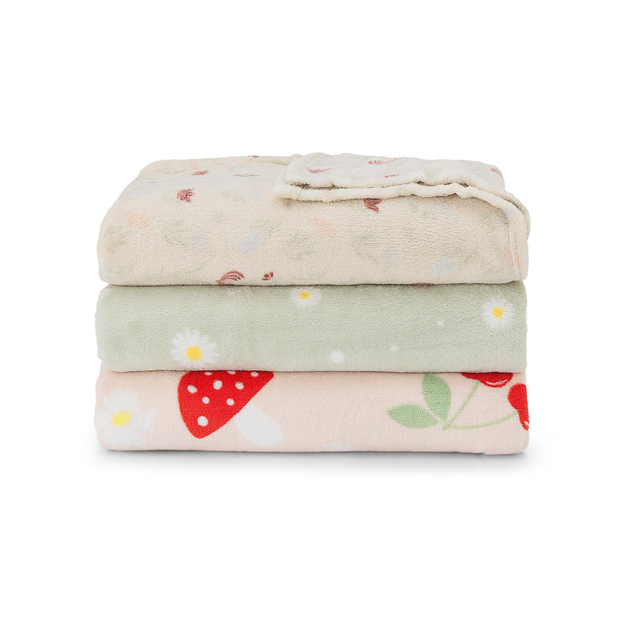 Manta Flanela 130x160cm Plantópia-Kasa-Home Story