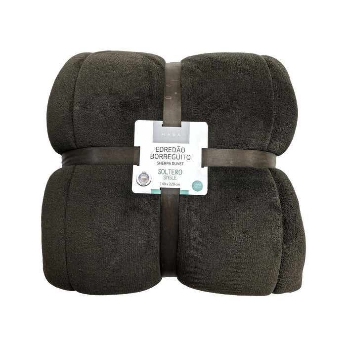 Edredão Coral Borreguito Castanho-Kasa-Home Story
