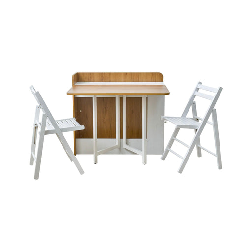 Mesa Convertível com 2 Cadeiras-Kasa-Home Story