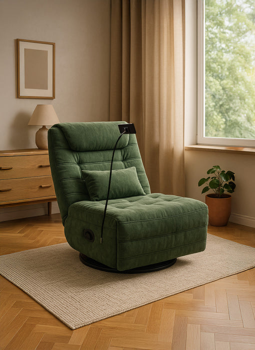 Sofá Reclinável Verde Togo-Kasa-Home Story