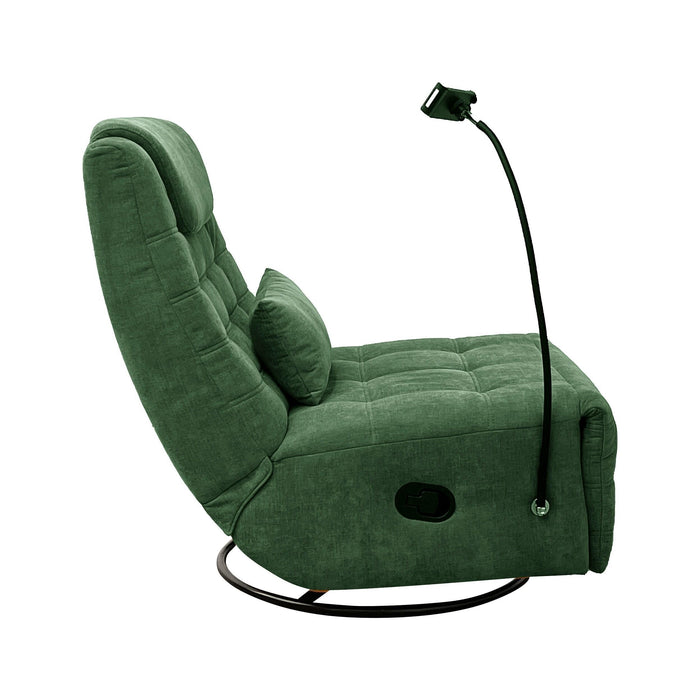 Sofá Reclinável Verde Togo-Kasa-Home Story