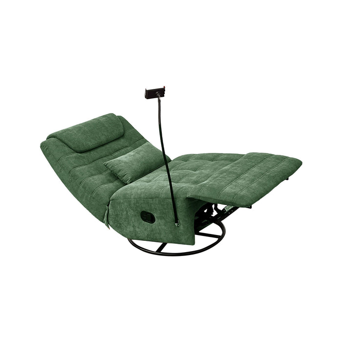 Sofá Reclinável Verde Togo-Kasa-Home Story