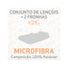 Conjunto Lençóis Microfibra Plantópia-Kasa-Home Story
