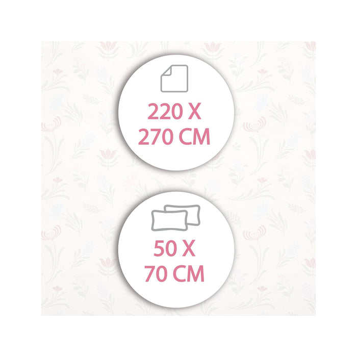 Conjunto Capa Edredão Microfibra Plantópia-Kasa-Home Story