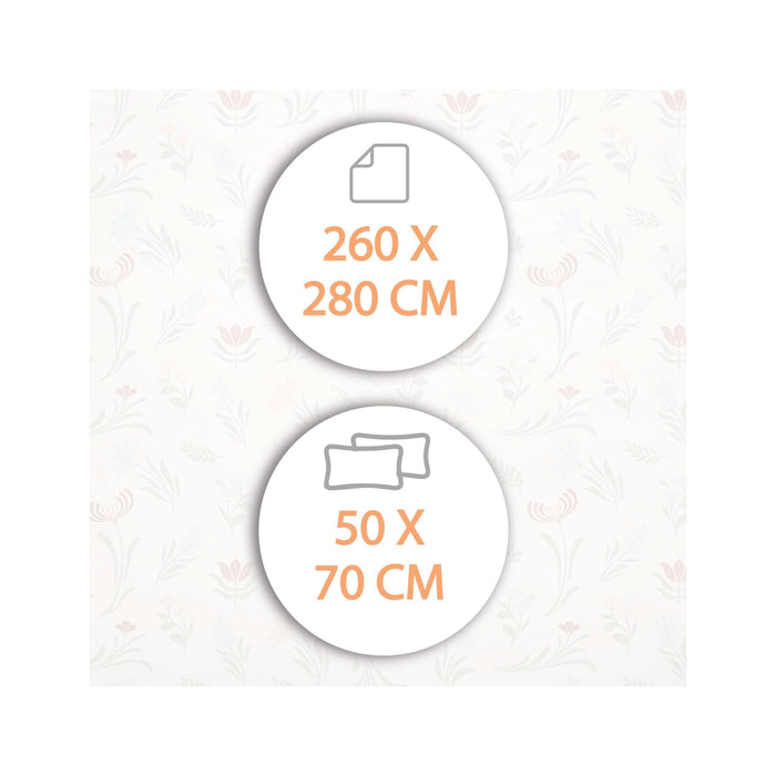 Conjunto Capa Edredão Microfibra Plantópia-Kasa-Home Story