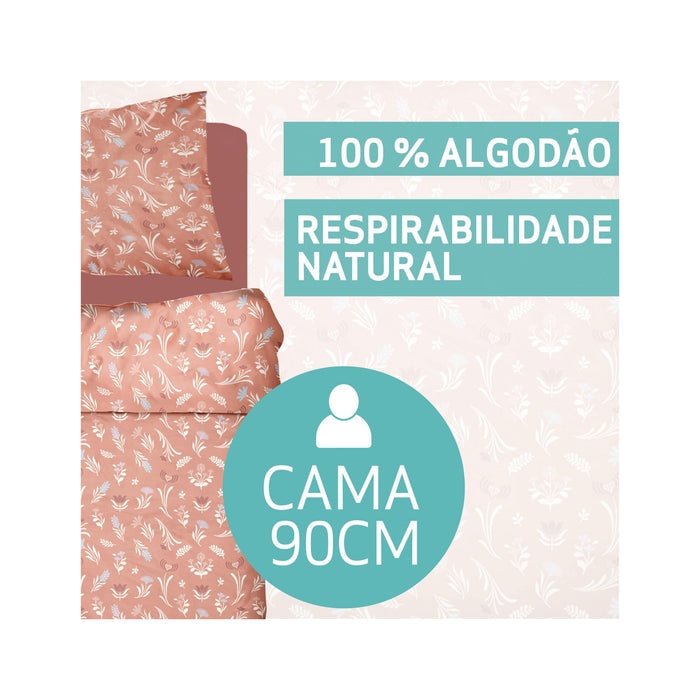 Conjunto Lençóis Algodão Plantópia-Kasa-Home Story