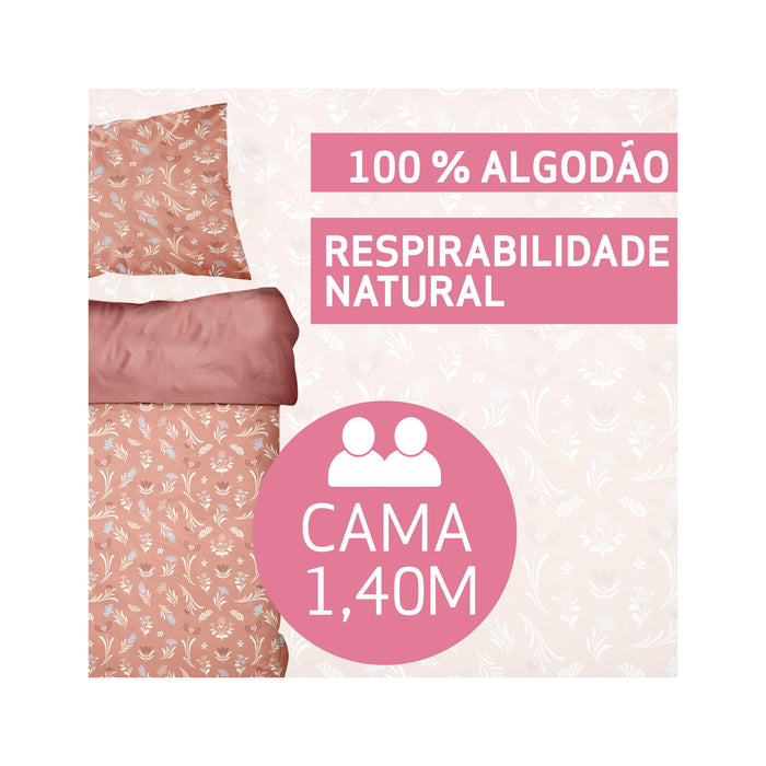 Conjunto Capa Edredão Algodão Plantópia-Kasa-Home Story