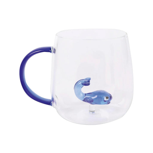 Caneca Vidro com Baleia-Kasa-Home Story