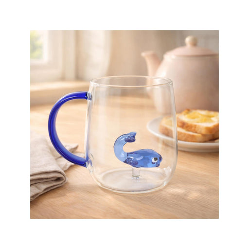 Caneca Vidro com Baleia-Kasa-Home Story