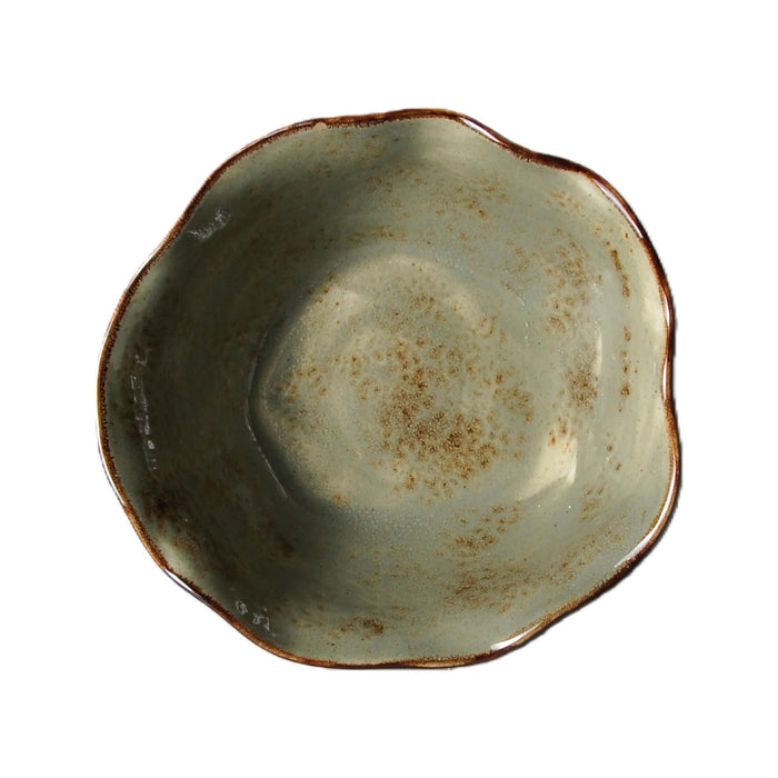 Taça Recortada Reativa 15cm Verde-Kasa-Home Story