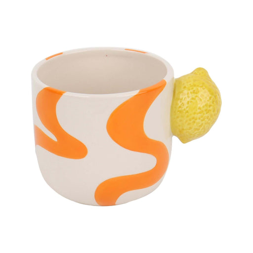 Caneca 300ml Limão e Riscas-Kasa-Home Story