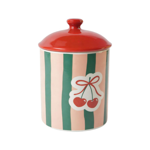 Pote 1,4L Riscas Vermelhas com Cereja-Kasa-Home Story