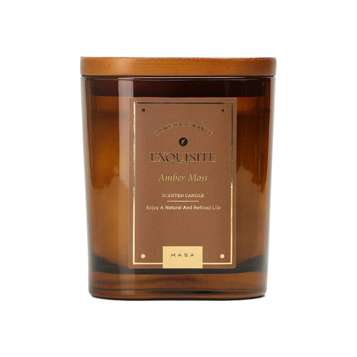 Vela Copo Tampa Madeira Castanha-Kasa-Home Story