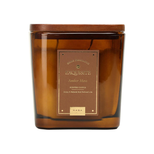 Vela Copo Tampa Madeira Castanha-Kasa-Home Story