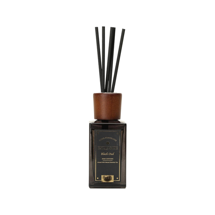 Difusor com Tampa Madeira Preto 100ml-Kasa-Home Story