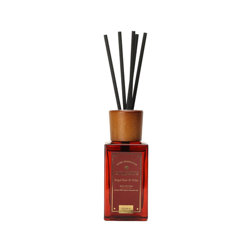 Difusor com Tampa de Madeira Bordô 100ml-Kasa-Home Story