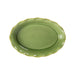 Assadeira Oval Verde Claro Folhas-Kasa-Home Story