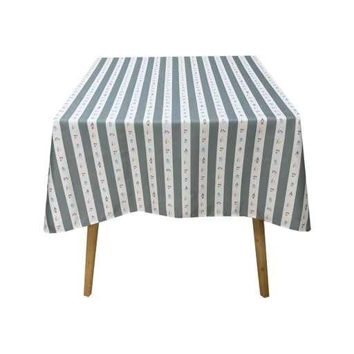 Toalha Mesa Barras Verde-Kasa-Home Story