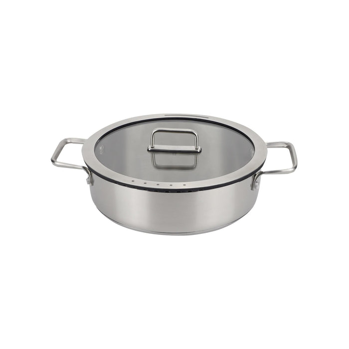 Caçarola Baixa 28cm Inox Home Chef-Kasa-Home Story