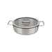 Caçarola Baixa 28cm Inox Home Chef-Kasa-Home Story