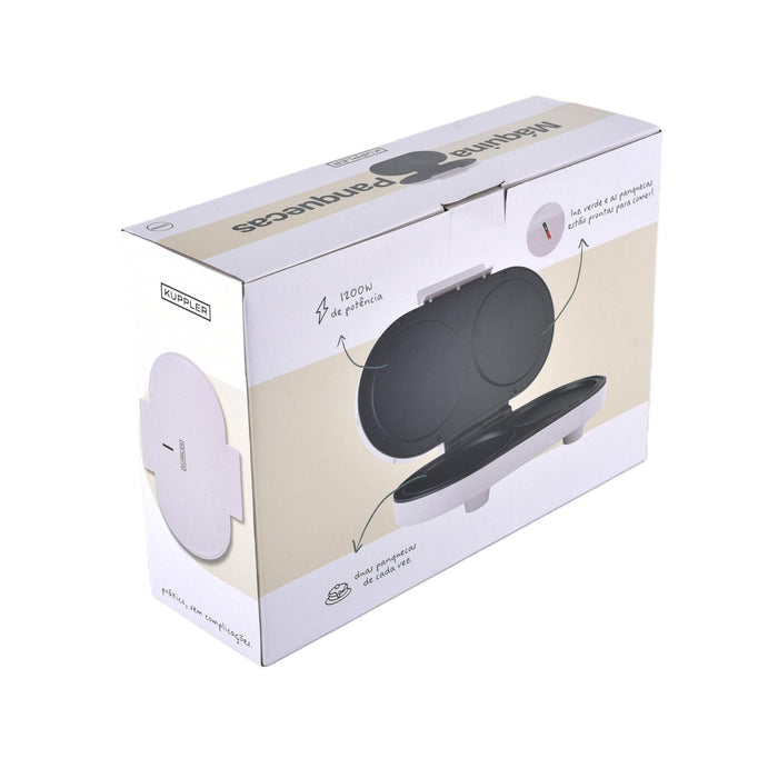 Máquina de Panquecas 1200W Branca Kuppler-Kuppler-Home Story