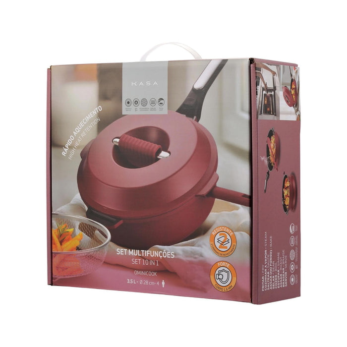 Set Multifunções Omnicook 28cm-Kasa-Home Story