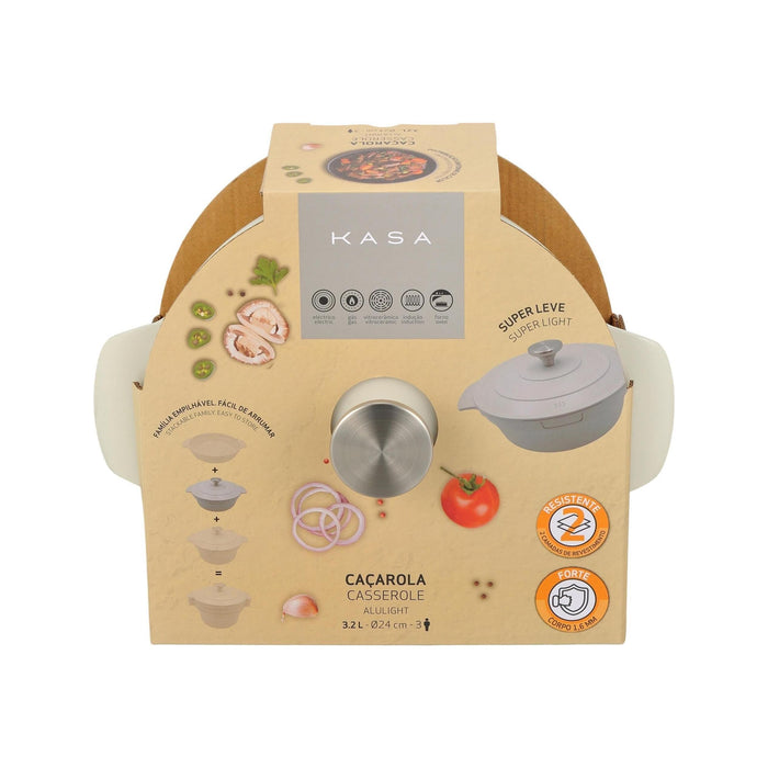 Caçarola Baixa 24cm Alulight-Kasa-Home Story