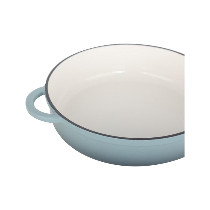 Caçarola Baixa Ferro Fundido 3,3L Azul-Kasa-Home Story