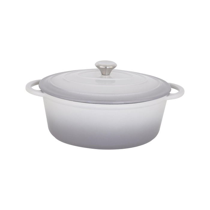 Assadeira Ferro Fundido 4L Cinza-Kasa-Home Story