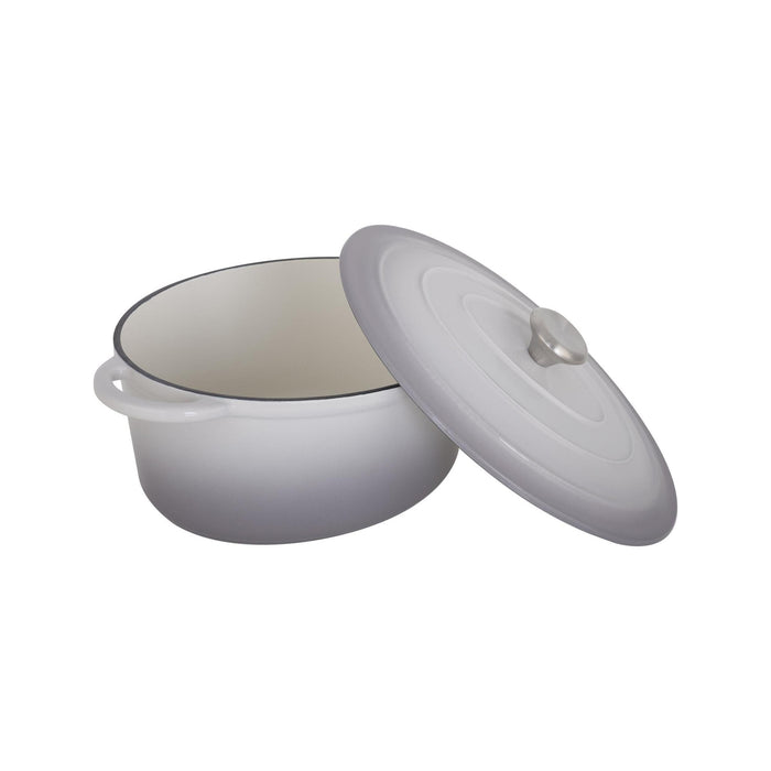 Assadeira Ferro Fundido 4L Cinza-Kasa-Home Story