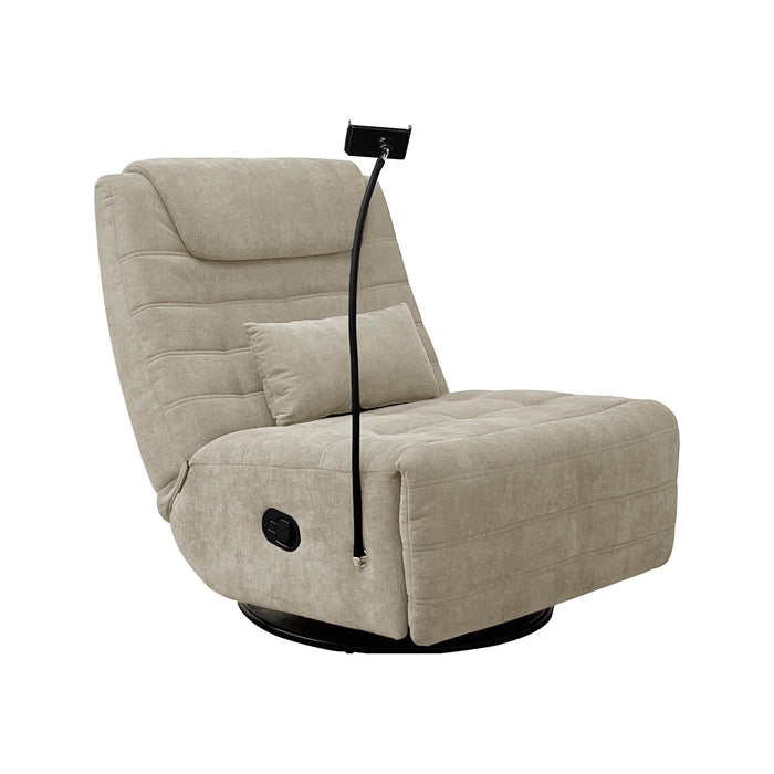 Sofá Reclinável Taupe-Kasa-Home Story